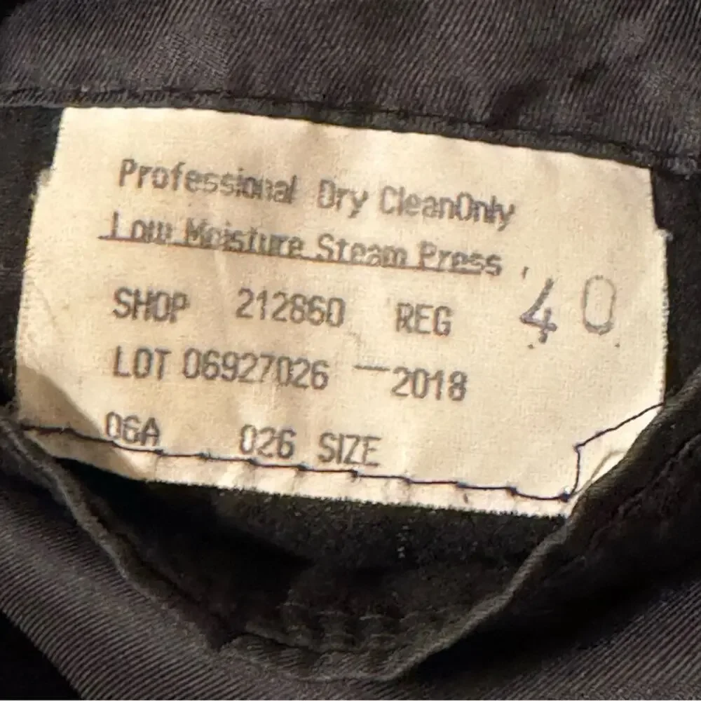 Men’s 40R Brooks Brothers Gray Pinstripe Wool Blazer Jacket 40 Regular